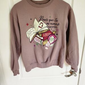 Women's Mauve Graphic Sweatshirt